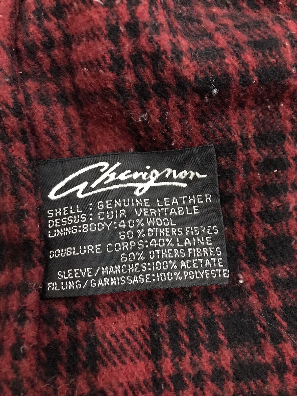 Chevignon × Vintage Rare Cherignon Leather Jacket Classic Outdoor Wnter L XL Size US L / EU 52-54 / 3 - 5 Thumbnail
