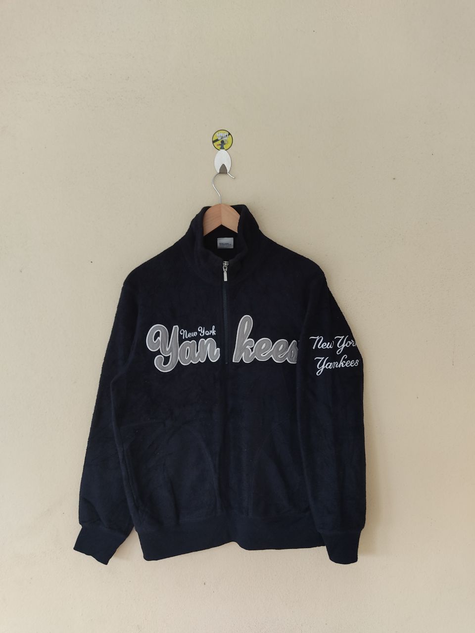 MLB × New York Yankees YANKEES OFFICIAL ANORAK FLEECE SWEATSHIRT Size US L / EU 52-54 / 3 - 1 Thumbnail