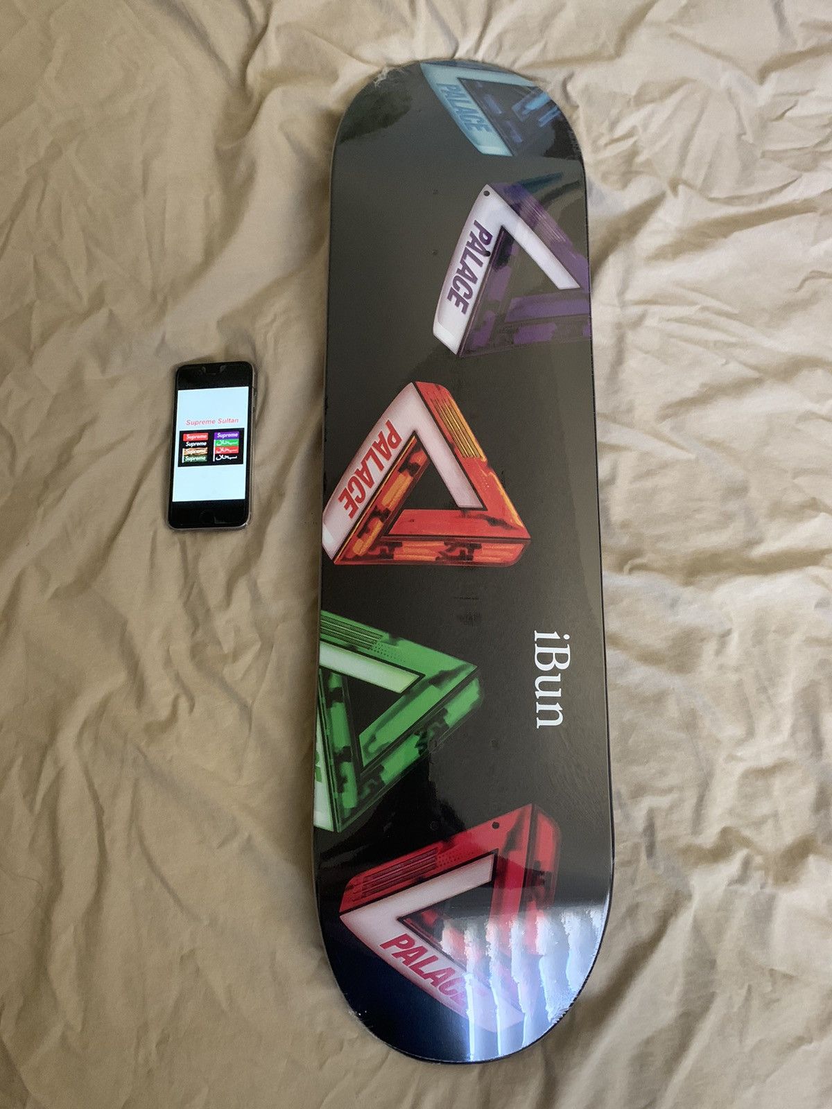 Palace Palace Ich Bun iBun Deck Skateboard Black 8.375 Size ONE SIZE - 2 Thumbnail