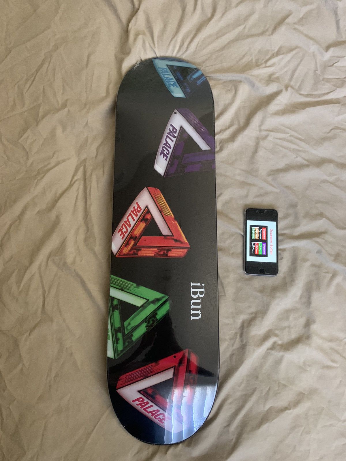 Palace Palace Ich Bun iBun Deck Skateboard Black 8.375 Size ONE SIZE - 4 Thumbnail