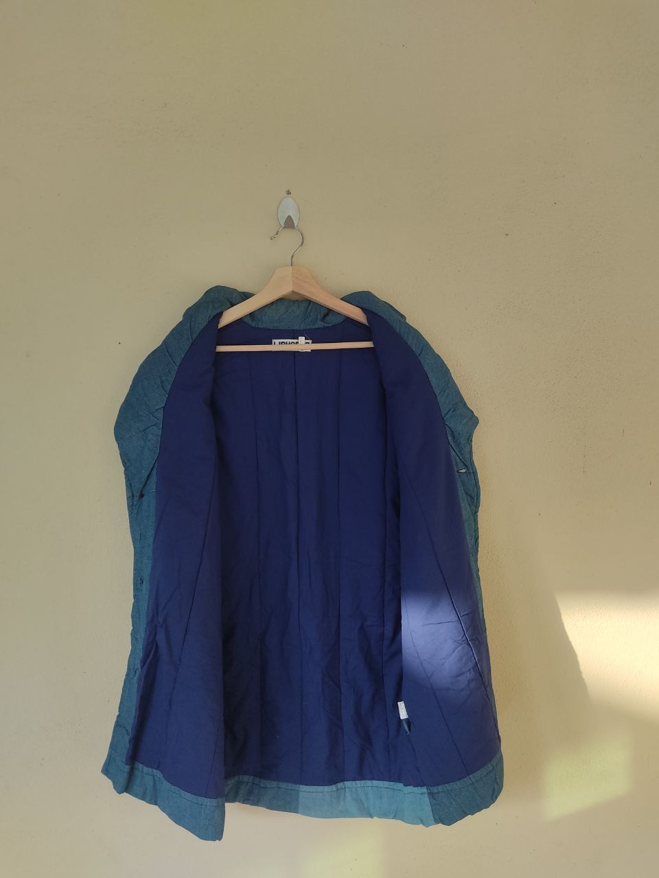 Japanese Brand × Vintage Vintage Libhober Denim Vest Size US L / EU 52-54 / 3 - 5 Thumbnail
