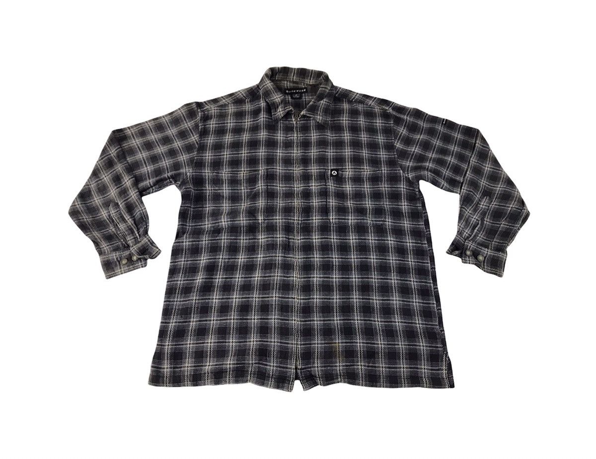Airwalk × Flannel Airwalk Flannel Shirt Zipper Plaid Checked Double Pocket Size US L / EU 52-54 / 3 - 1 Thumbnail