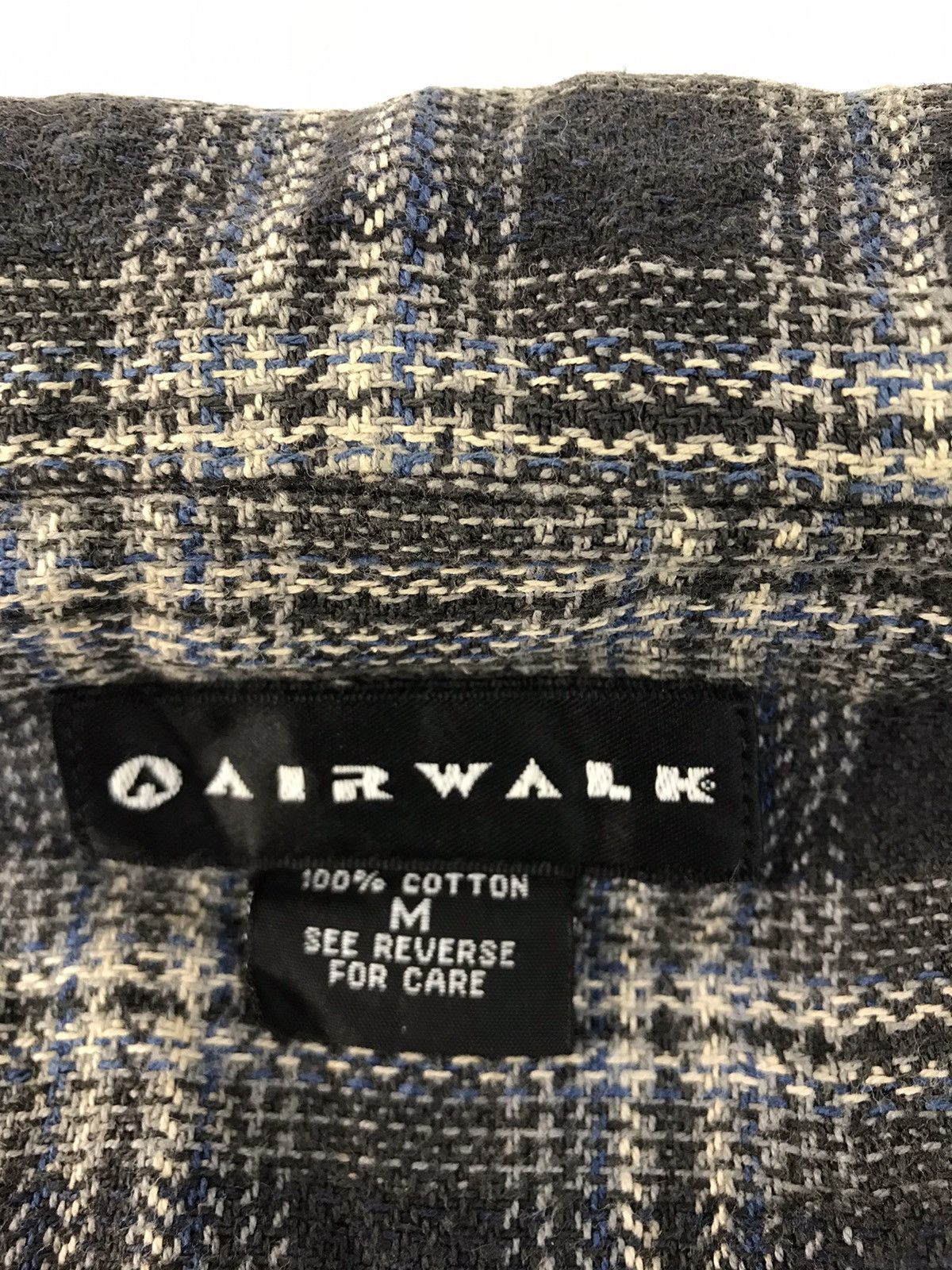 Airwalk × Flannel Airwalk Flannel Shirt Zipper Plaid Checked Double Pocket Size US L / EU 52-54 / 3 - 7 Thumbnail