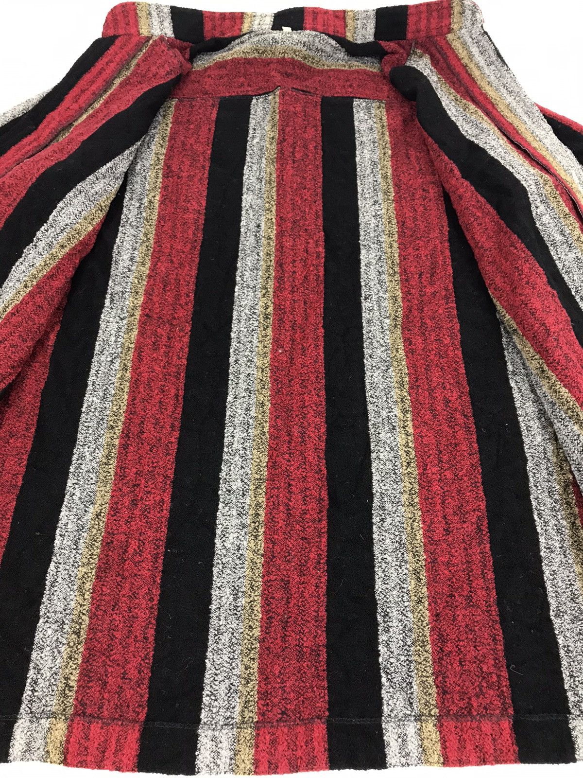 Designer × Vintage Vintage Knitwear Zip Up Style Striped Block Design Size US M / EU 48-50 / 2 - 3 Thumbnail