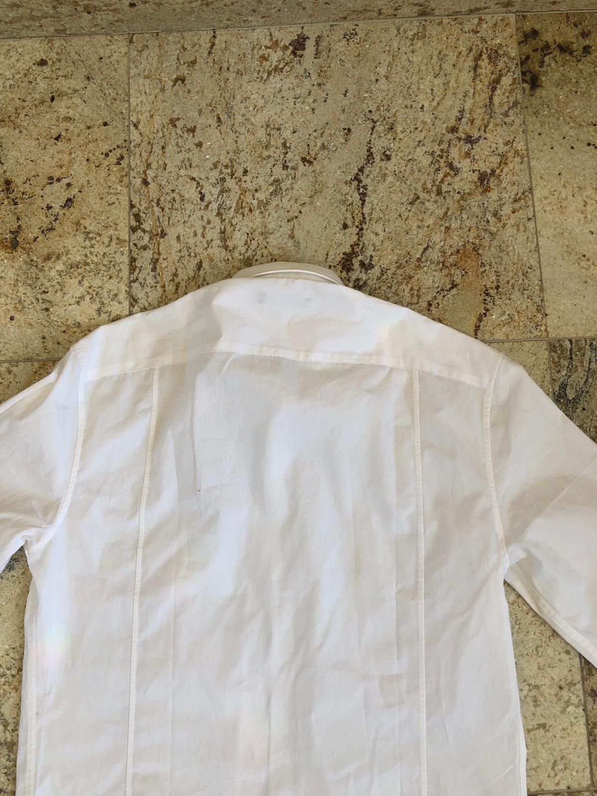 Balmain Dragon Embroidered B Logo Button Up in White Size US M / EU 48-50 / 2 - 4 Thumbnail