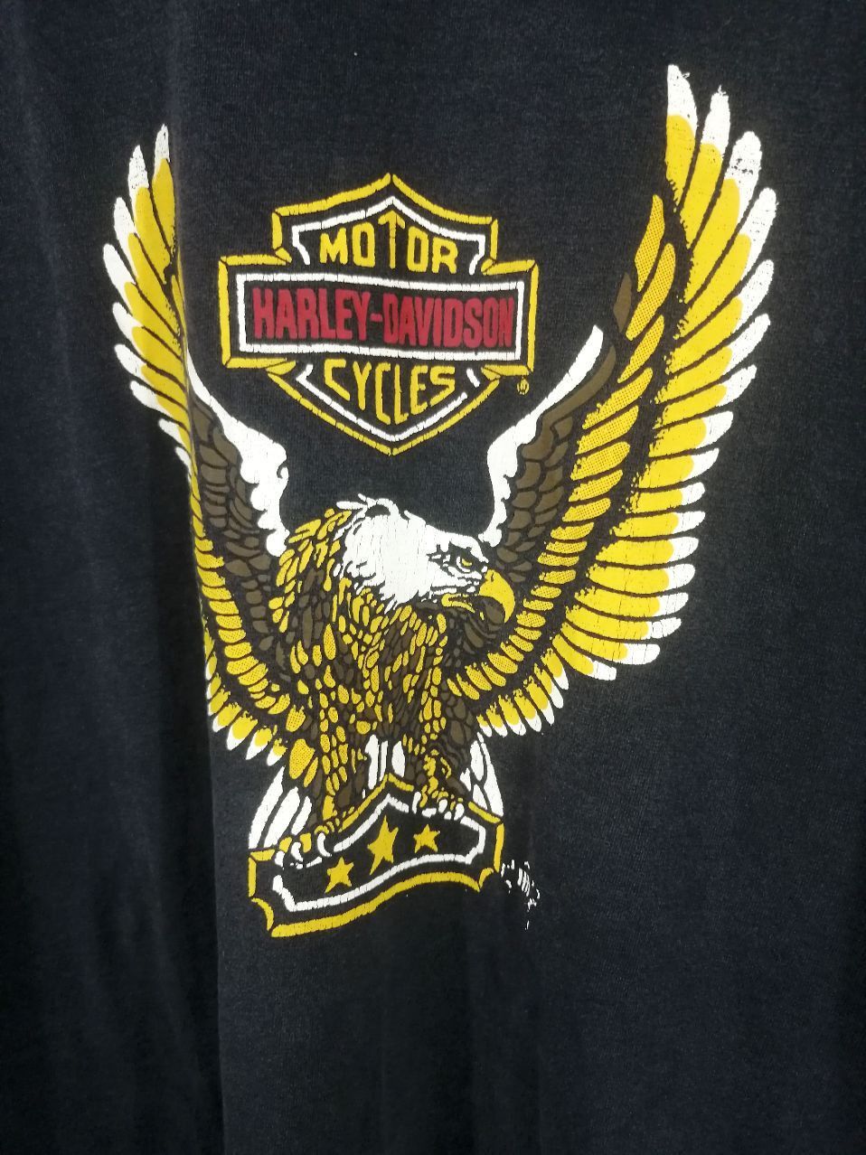 Harley Davidson × Vintage True Vintage Harley Davidson Big Eagle Tee Size US XL / EU 56 / 4 - 2 Thumbnail