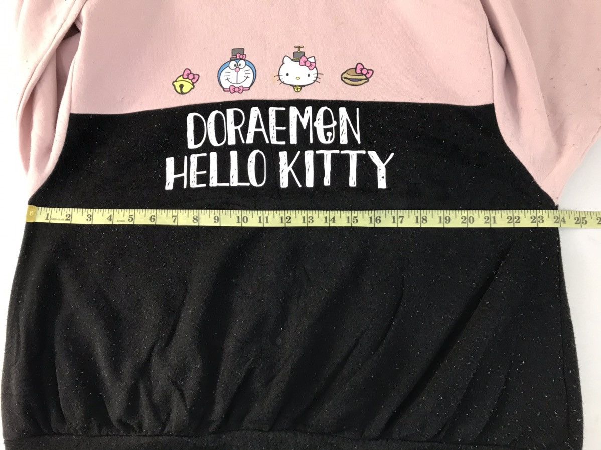 Vintage Doraemon Hello Kitty Character Hoodies Pull Over Spell Out Size XL / US 12-14 / IT 48-50 - 9 Thumbnail