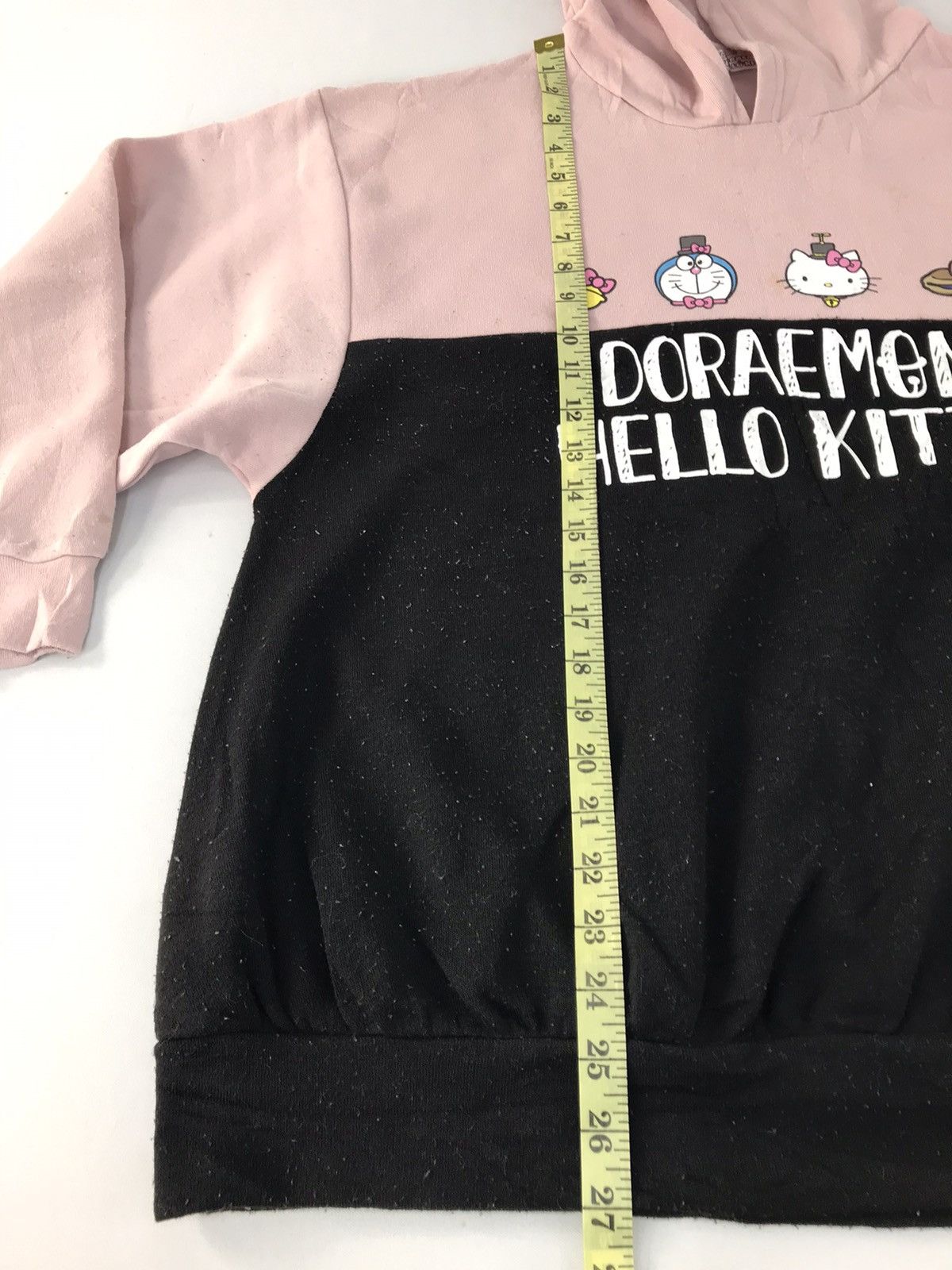Vintage Doraemon Hello Kitty Character Hoodies Pull Over Spell Out Size XL / US 12-14 / IT 48-50 - 10 Thumbnail