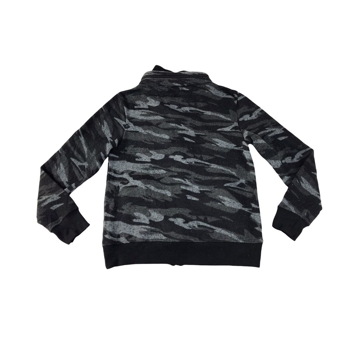 Japanese Brand × Vintage Creation Cube Camo Wool Sweatshirt Zip Up Inspired Designer Size US M / EU 48-50 / 2 - 2 Thumbnail