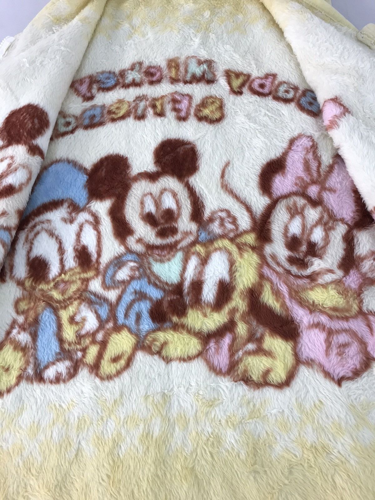 Disney × Mickey Mouse Disney Baby Mickey & Friend Vest Fluffy Fleece Jacket Size M / US 6-8 / IT 42-44 - 5 Thumbnail