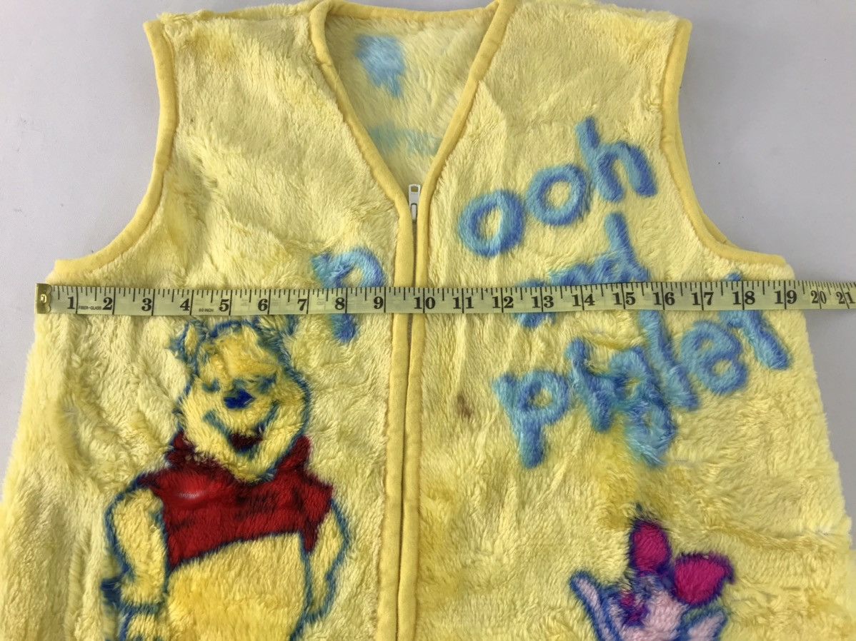 Cartoon Network × Vintage 90s Winnie The Pooh And Piglet Vest Fleece Fluffy Fleece Size US M / EU 48-50 / 2 - 8 Thumbnail