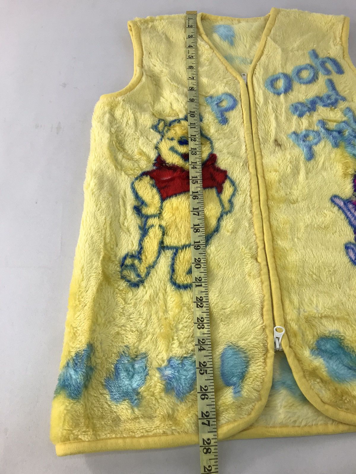 Cartoon Network × Vintage 90s Winnie The Pooh And Piglet Vest Fleece Fluffy Fleece Size US M / EU 48-50 / 2 - 9 Thumbnail