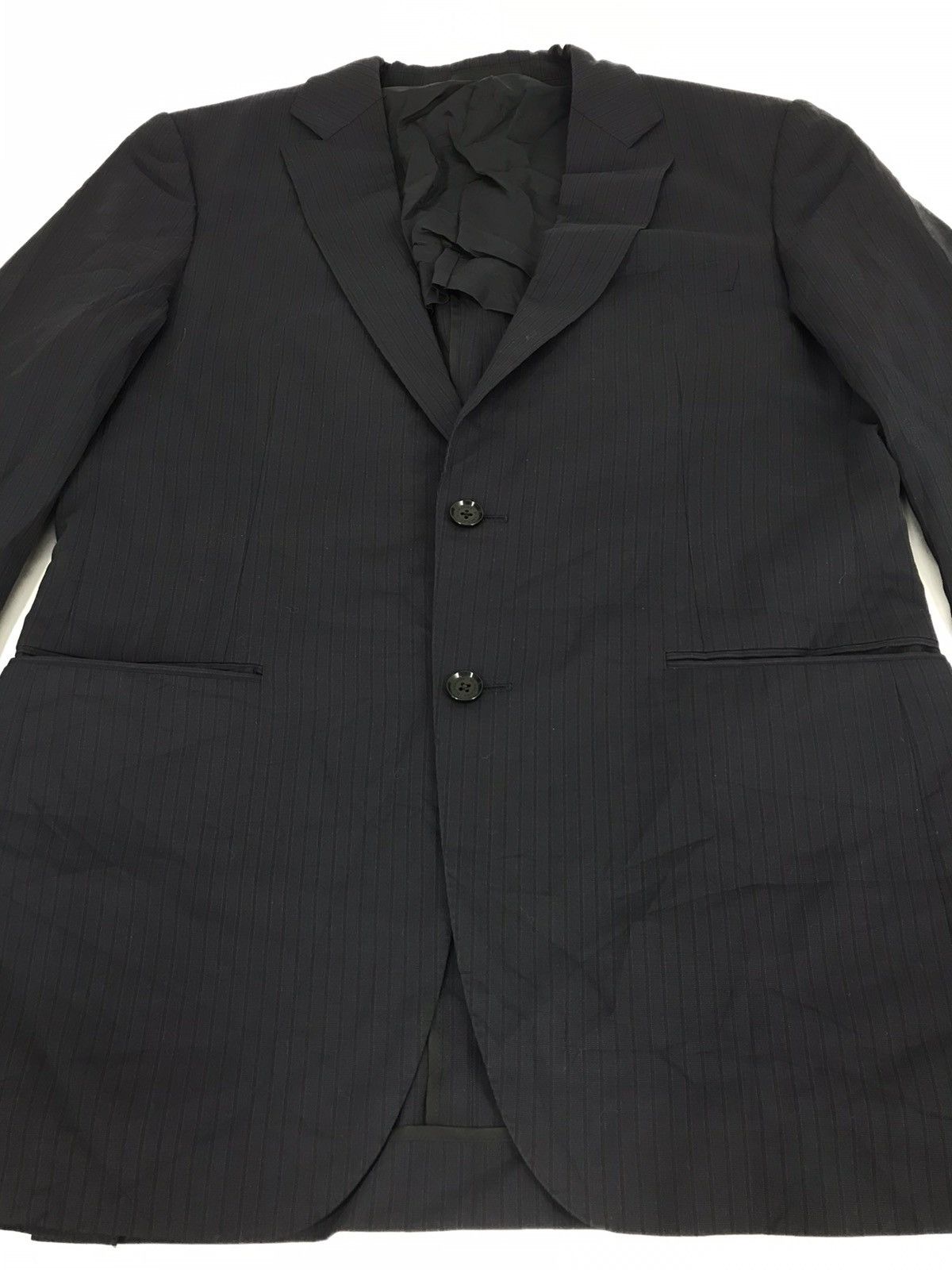 Burberry × Designer Vtg Burberry London Luxury Blazer Coat Jacket Button Style Size 48R - 10 Thumbnail