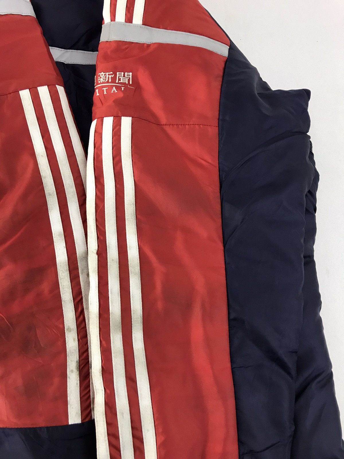 Adidas × Logo Athletic Adidas JFA Japanese National Football Team Puffer Quilted Size US L / EU 52-54 / 3 - 6 Thumbnail
