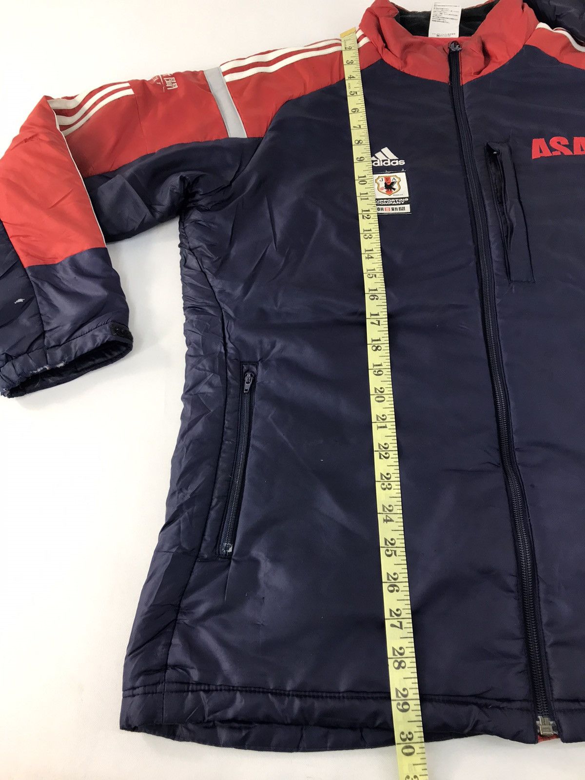 Adidas × Logo Athletic Adidas JFA Japanese National Football Team Puffer Quilted Size US L / EU 52-54 / 3 - 13 Thumbnail