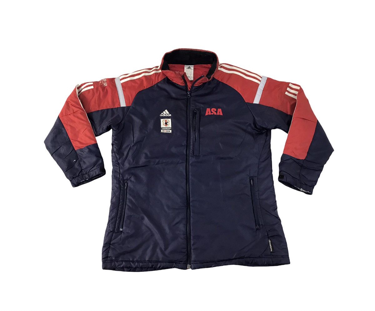 Adidas × Logo Athletic Adidas JFA Japanese National Football Team Puffer Quilted Size US L / EU 52-54 / 3 - 1 Thumbnail