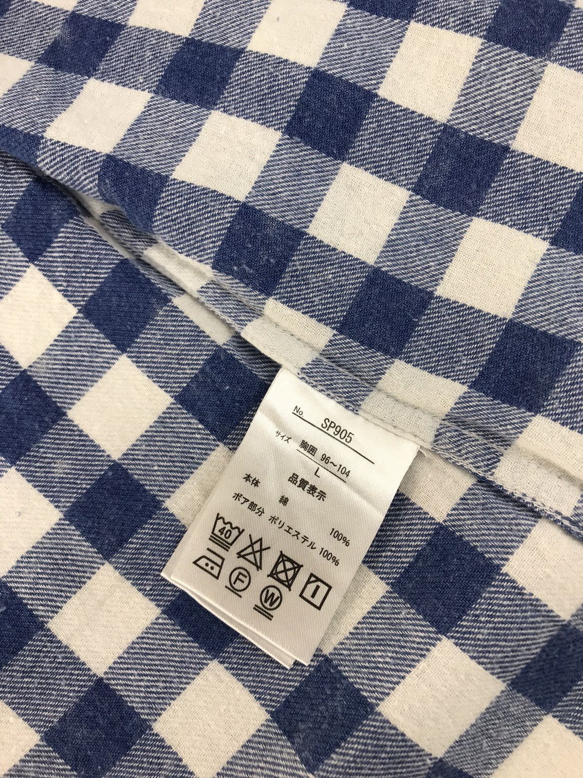 Hang Ten × Vintage Hang Ten Flannel Plaid Checked Double Pocket Sherpa Inner Size L / US 10 / IT 46 - 7 Thumbnail