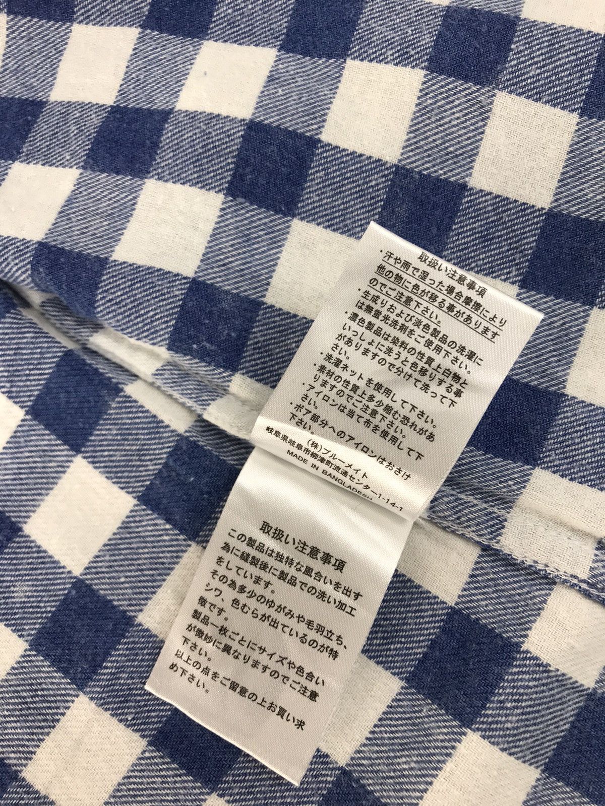 Hang Ten × Vintage Hang Ten Flannel Plaid Checked Double Pocket Sherpa Inner Size L / US 10 / IT 46 - 8 Thumbnail