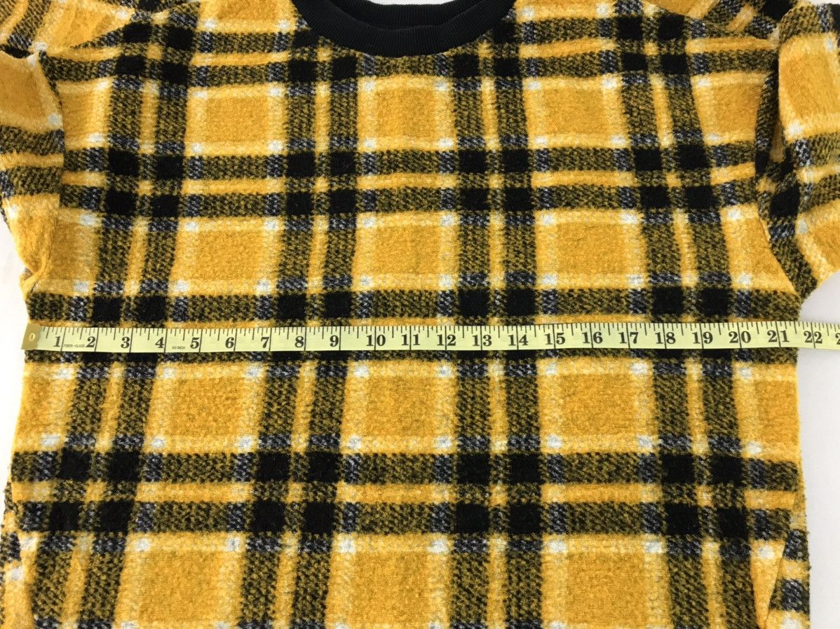 Bershka × Japanese Brand Bershka Bskgirl Fleece Pull Over Plaid Checked Tartan Size L / US 10 / IT 46 - 6 Thumbnail