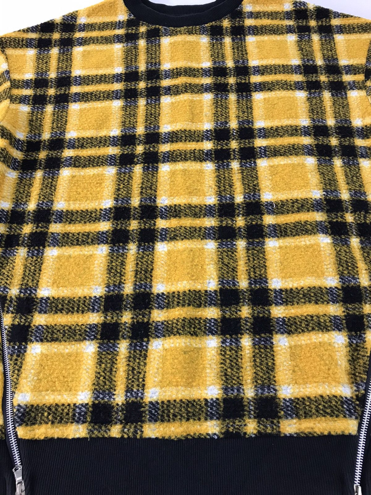 Bershka × Japanese Brand Bershka Bskgirl Fleece Pull Over Plaid Checked Tartan Size L / US 10 / IT 46 - 3 Thumbnail