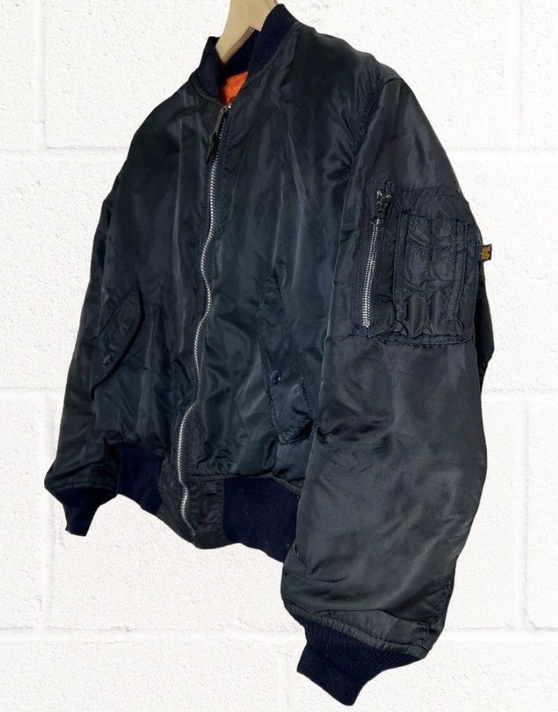 Alpha Industries Vintage MA-1 Alpha Industries Bomber Jacket Size US M / EU 48-50 / 2 - 1 Thumbnail