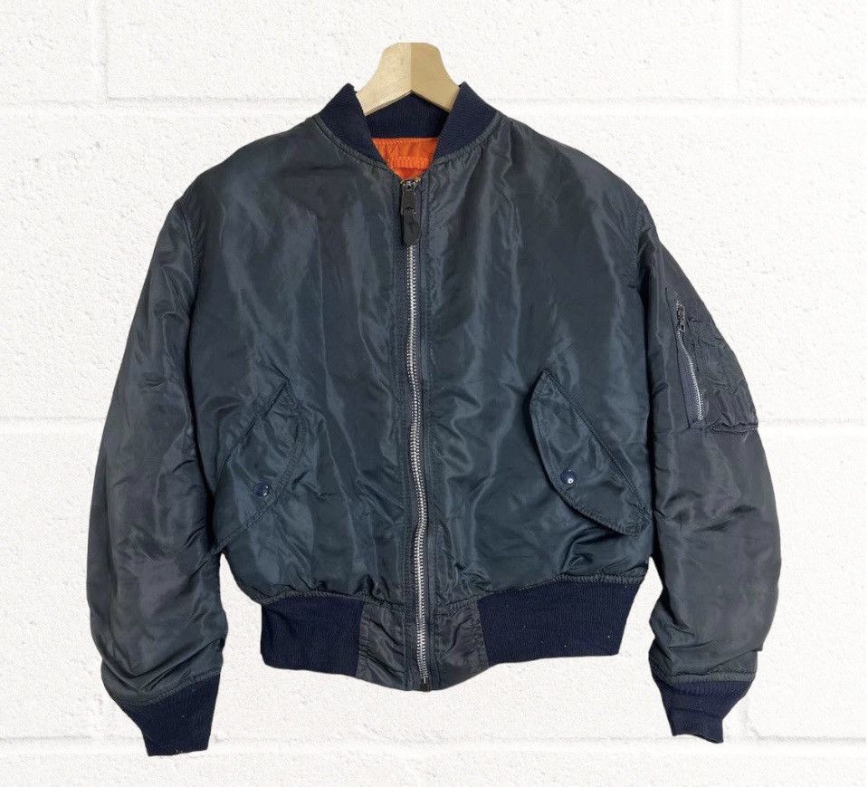 Alpha Industries Vintage MA-1 Alpha Industries Bomber Jacket Size US M / EU 48-50 / 2 - 3 Thumbnail