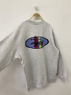 Stussy Oversized Crewneck | Grailed