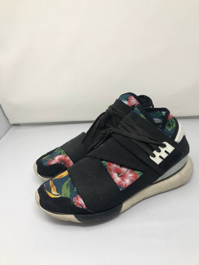 Y-3 Floral Qasa High's Size US 11 / EU 44 - 3 Thumbnail