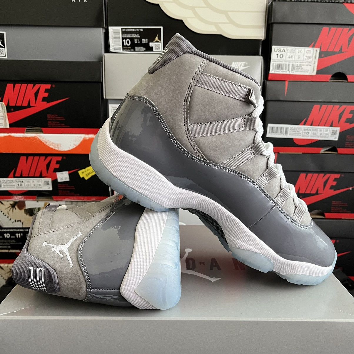Jordan Brand Air Jordan 11 Retro Cool Grey 2021 CT8012-005 Size 9 Size US 9 / EU 42 - 10 Thumbnail