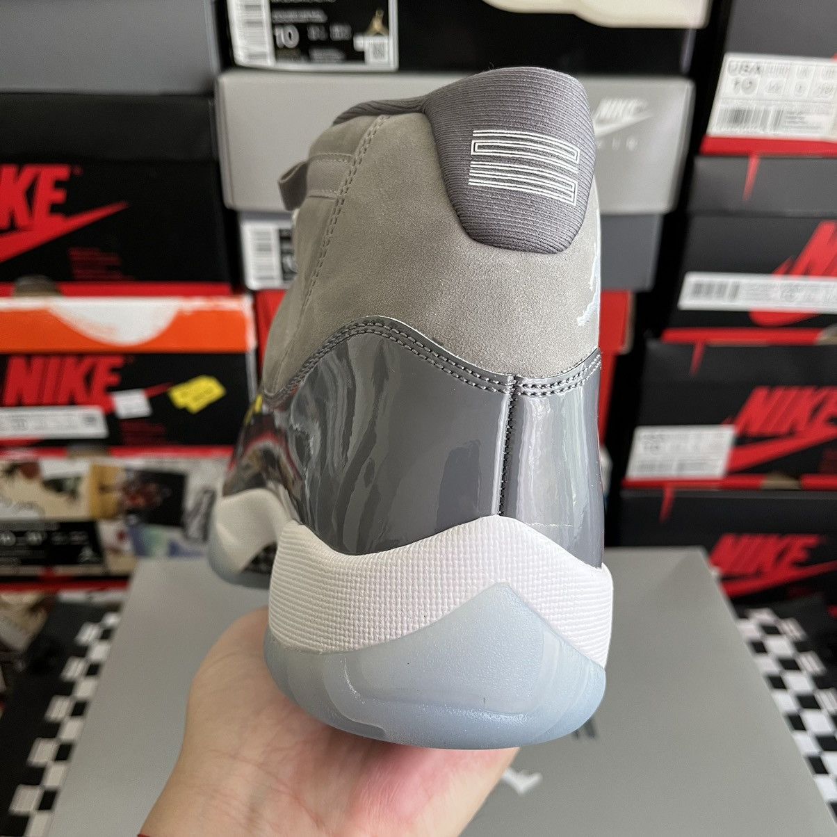 Jordan Brand Air Jordan 11 Retro Cool Grey 2021 CT8012-005 Size 9 Size US 9 / EU 42 - 21 Thumbnail