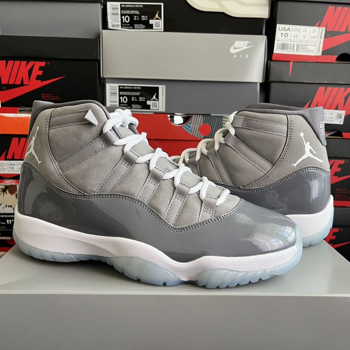 Jordan Brand Air Jordan 11 Retro Cool Grey 2021 CT8012-005 Size 9 Size US 9 / EU 42 - 16 Thumbnail