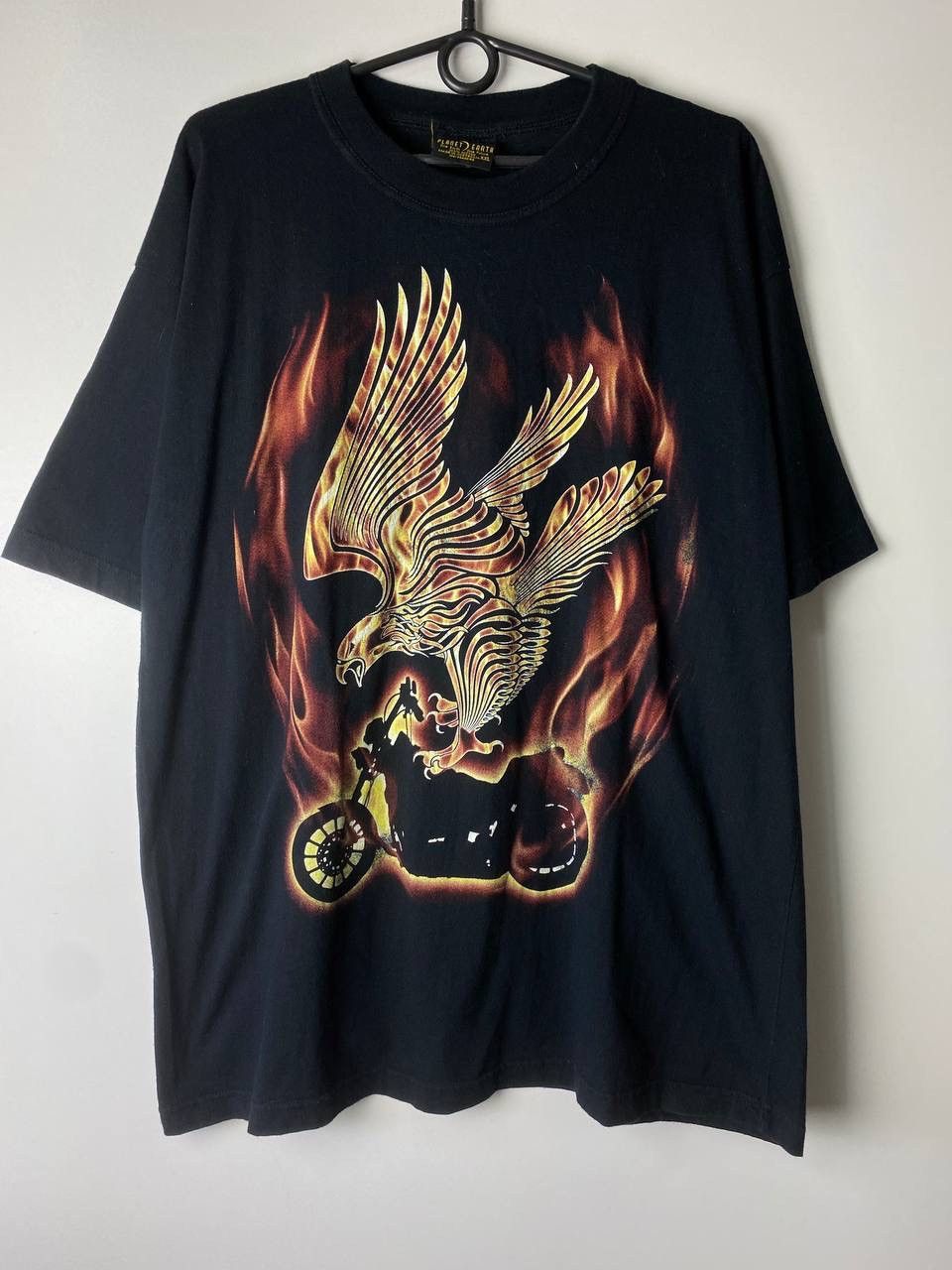 Harley Davidson × Vintage Harley Davidson planet earth 90s vintage t-shirt size XXL Size US XXL / EU 58 / 5 - 1 Thumbnail