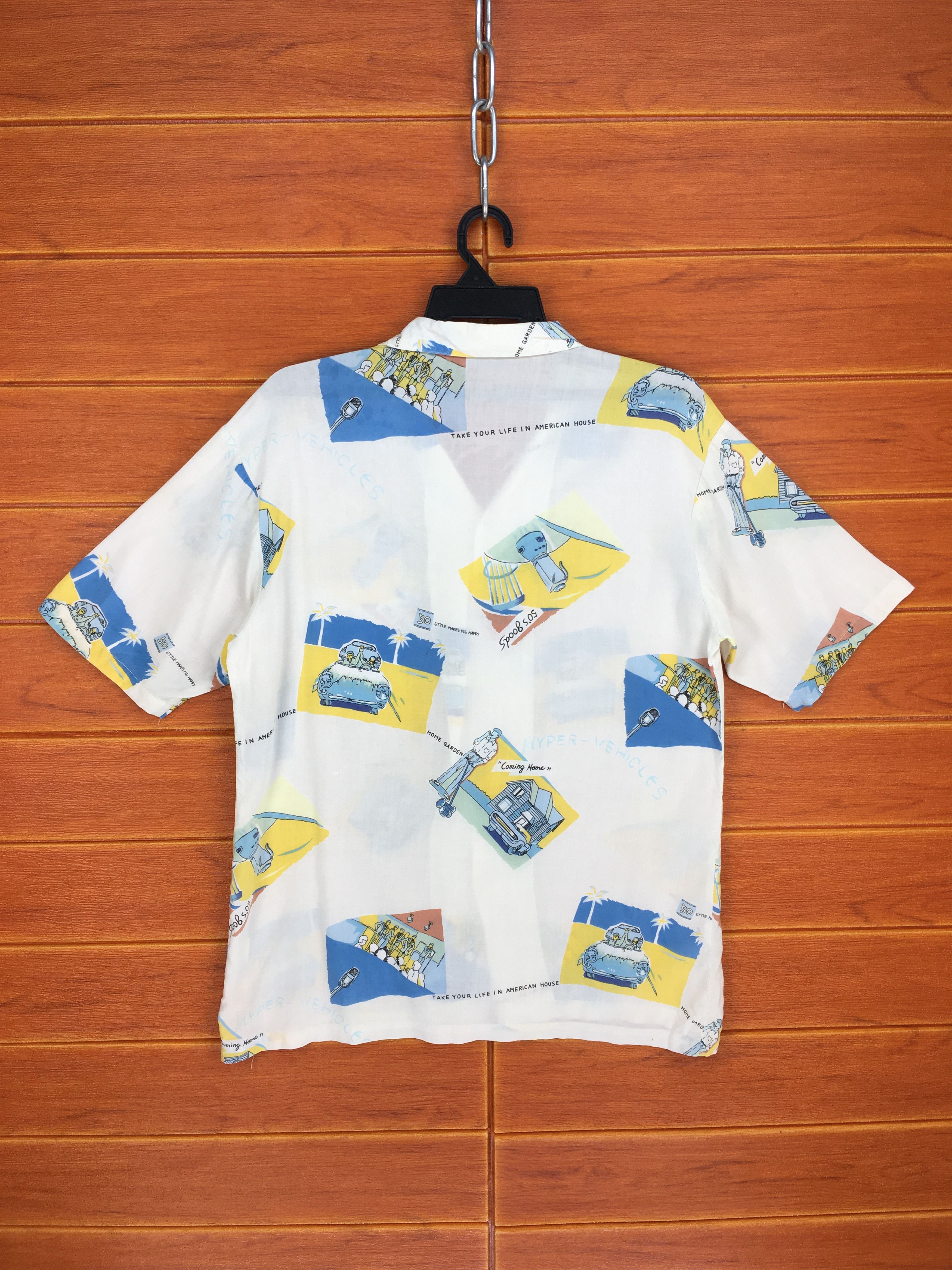 Vintage Vintage TROPICAL SUN Rayon American House Hawaiian Shirt Size US M / EU 48-50 / 2 - 8 Thumbnail