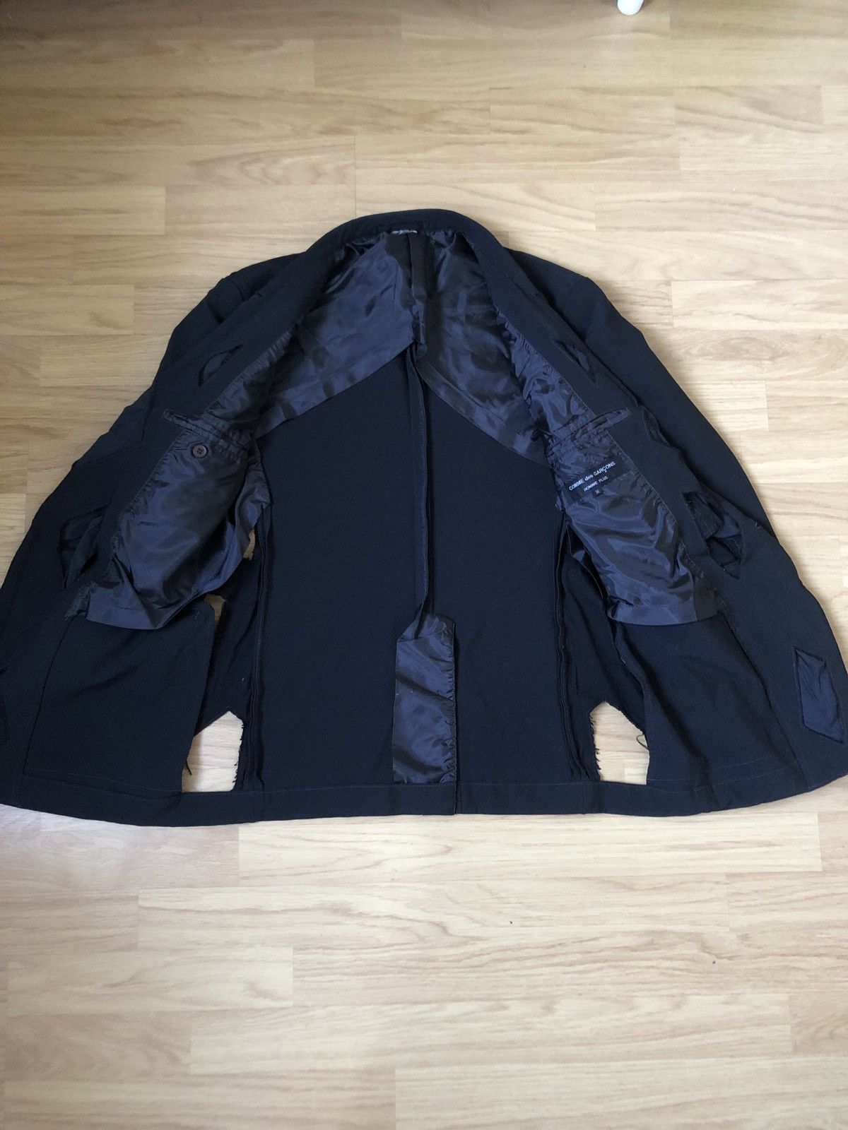 Comme des Garcons × Comme des Garcons Homme Plus × Japanese Brand CDG homme plus jacket Size 48R - 3 Thumbnail