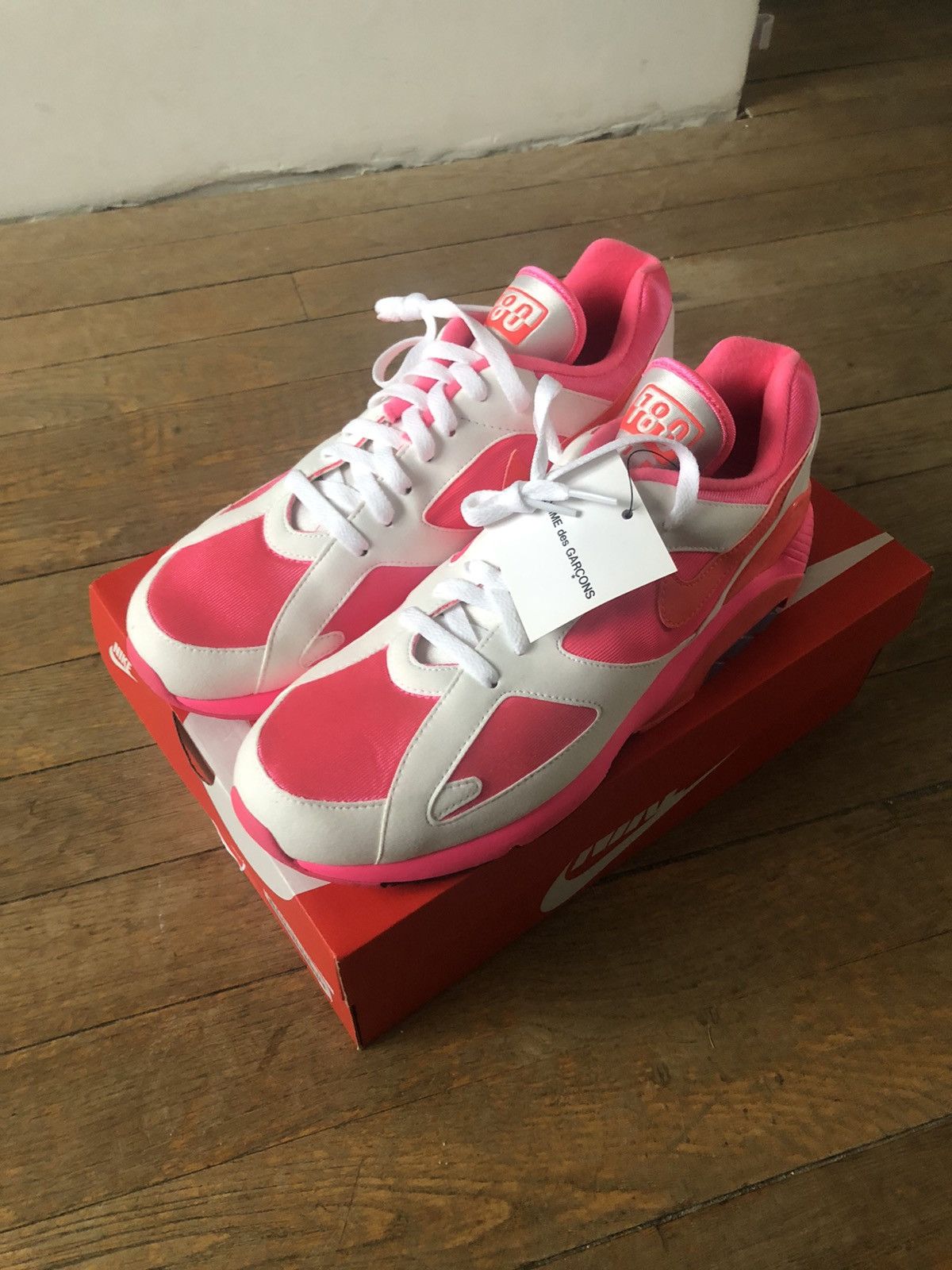 Comme des Garcons × Comme des Garcons Homme Plus × Nike Nike Air Max 180 X comme des garçons homme plus Size US 11 / EU 44 - 10 Thumbnail