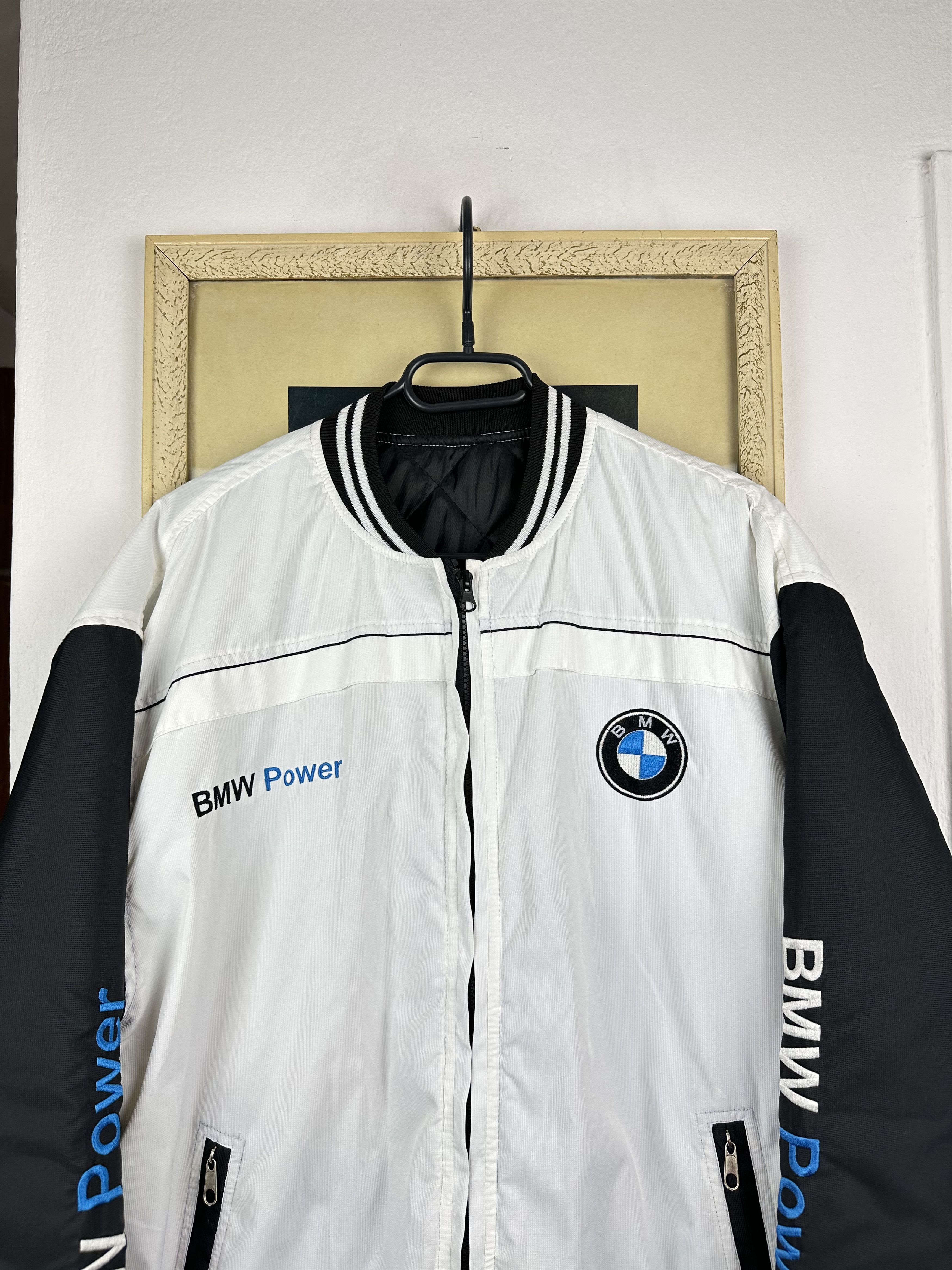 BMW × Vintage Vintage BMW Power Williams F1 Racing Bomber Marlboro Jacket Size US L / EU 52-54 / 3 - 2 Thumbnail