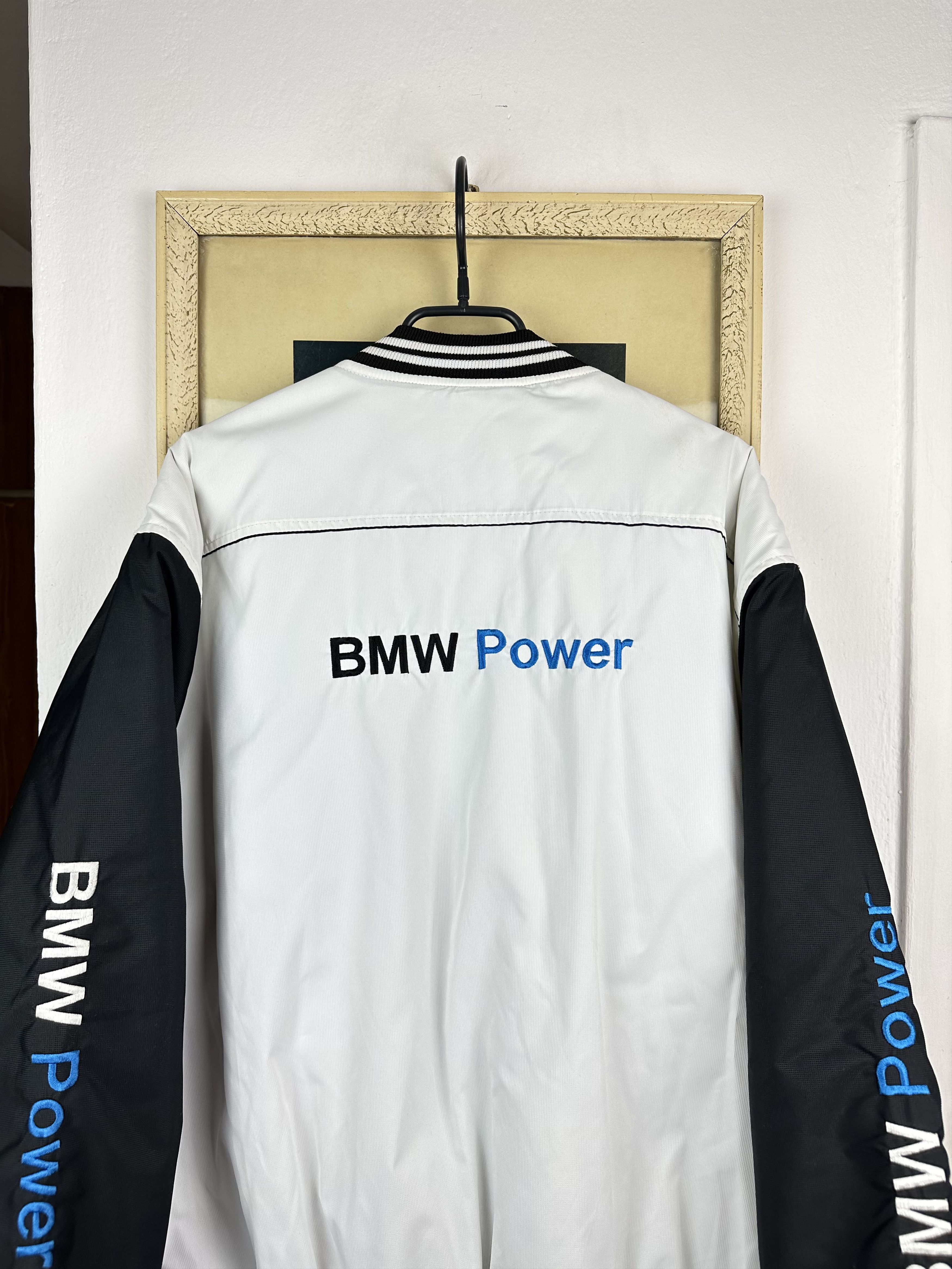 BMW × Vintage Vintage BMW Power Williams F1 Racing Bomber Marlboro Jacket Size US L / EU 52-54 / 3 - 9 Thumbnail