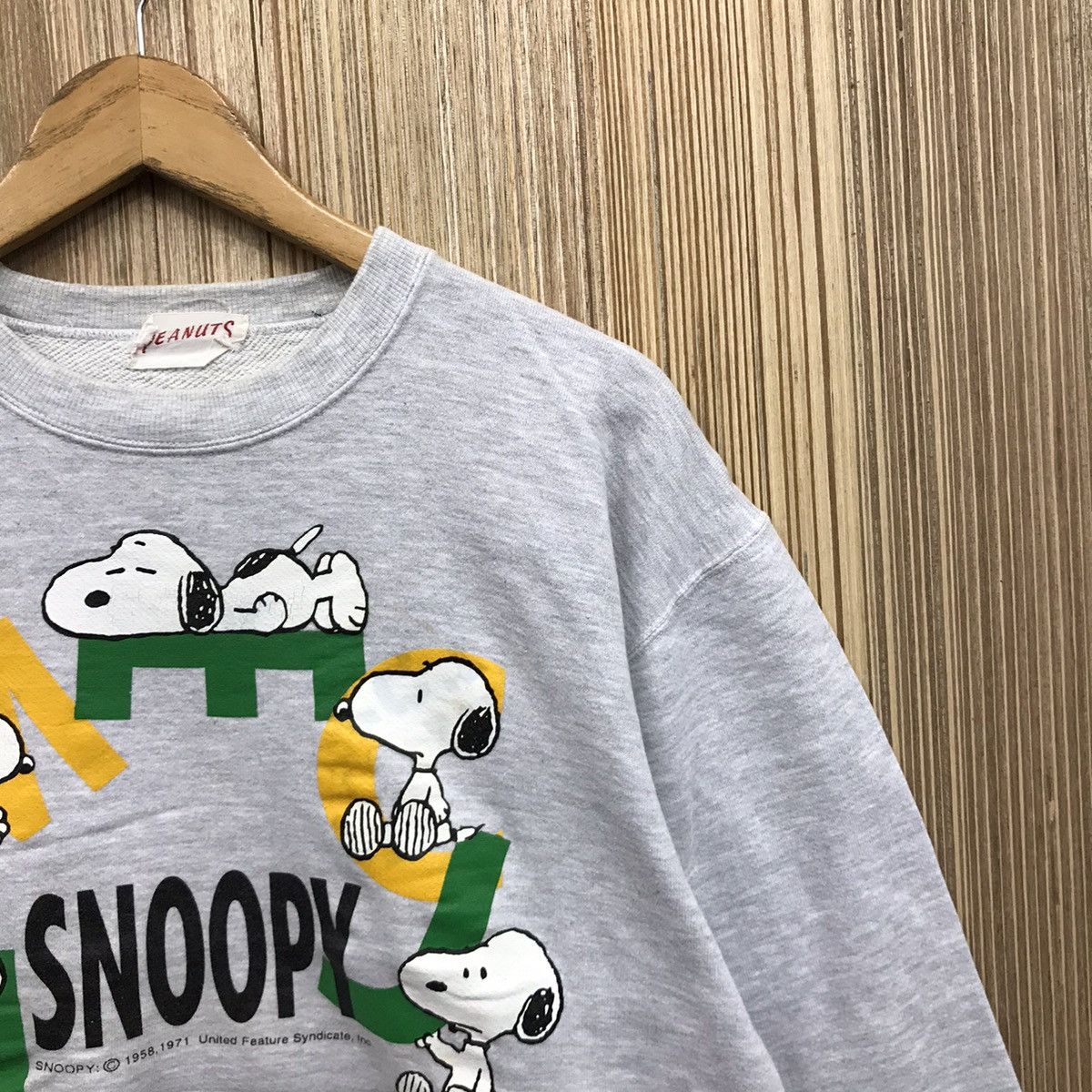 Cartoon Network × Peanuts × Vintage Vintage Peanuts Snoopy Cartoon Sweatshirt Size US S / EU 44-46 / 1 - 6 Thumbnail