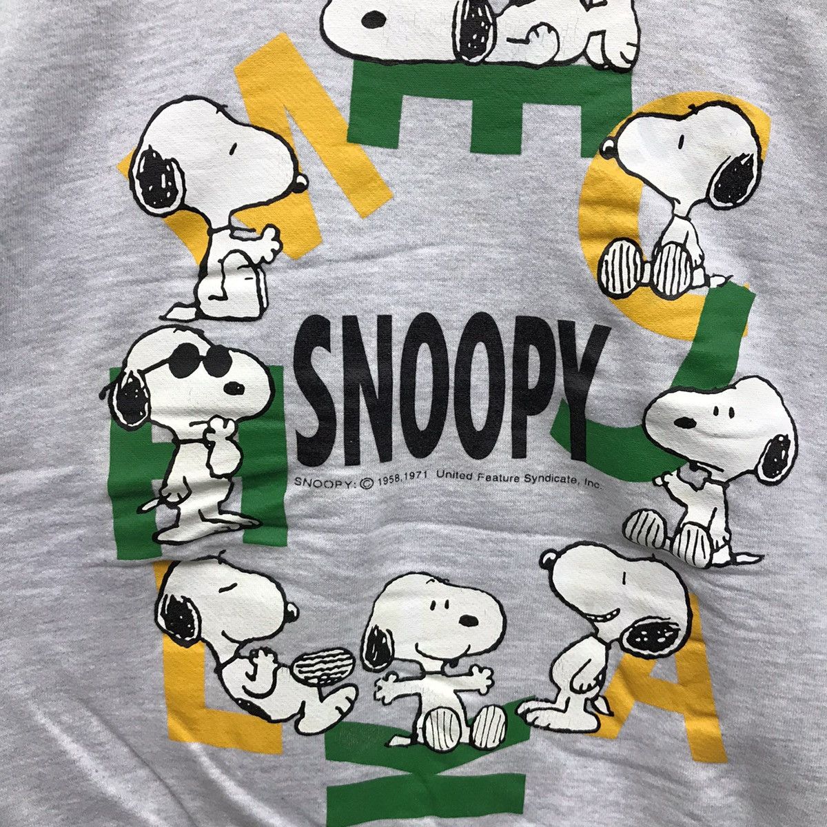 Cartoon Network × Peanuts × Vintage Vintage Peanuts Snoopy Cartoon Sweatshirt Size US S / EU 44-46 / 1 - 4 Thumbnail