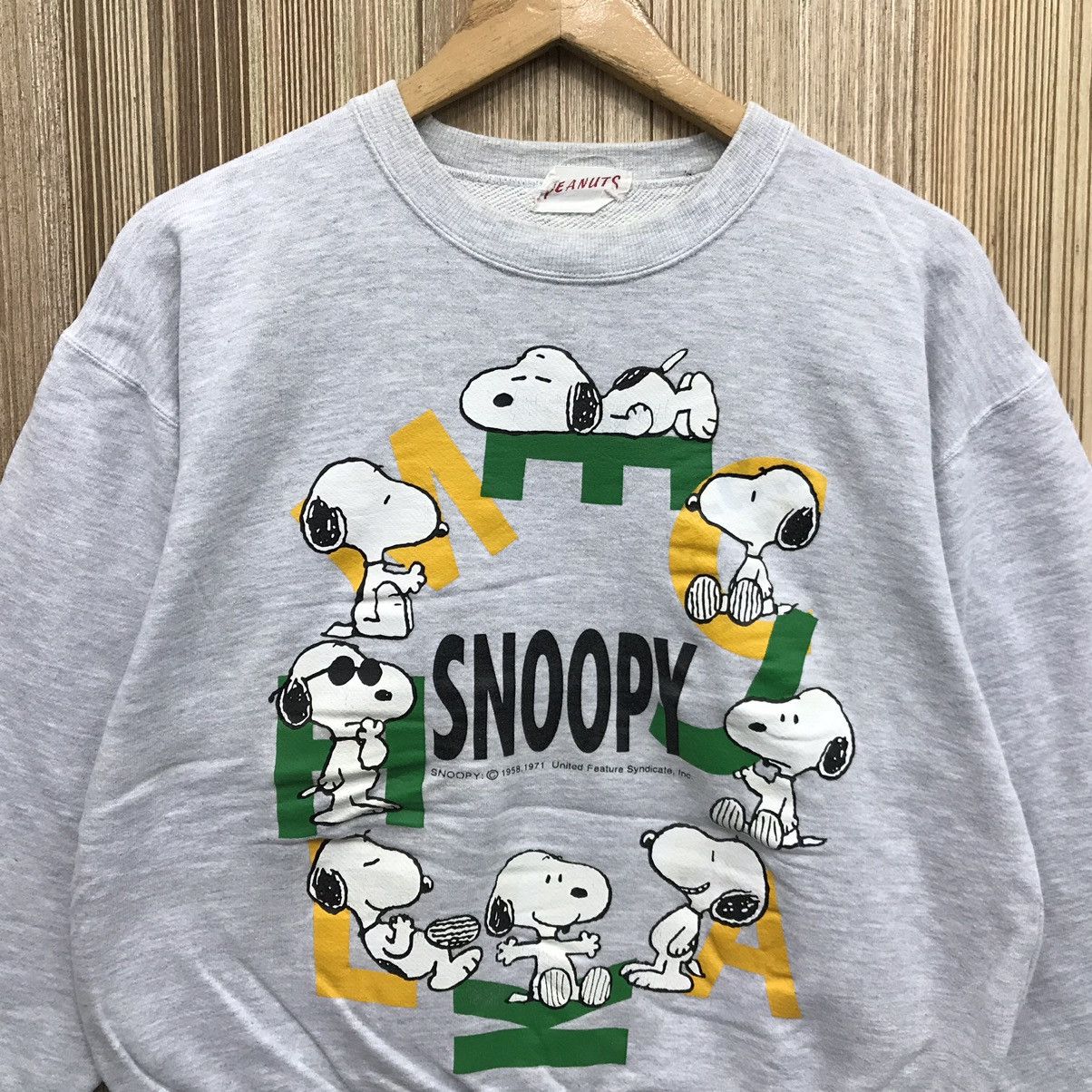 Cartoon Network × Peanuts × Vintage Vintage Peanuts Snoopy Cartoon Sweatshirt Size US S / EU 44-46 / 1 - 2 Thumbnail