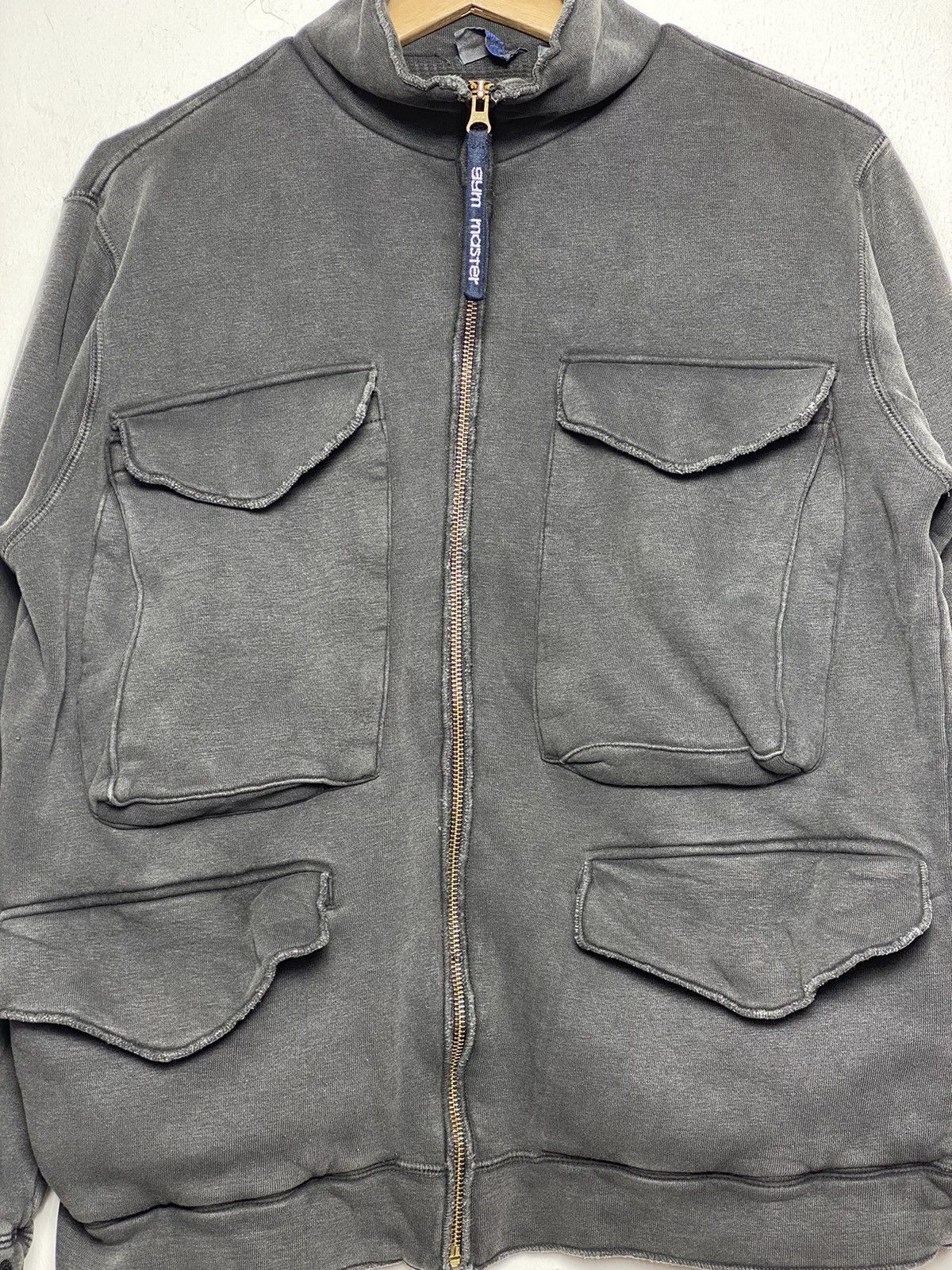 Japanese Brand Vintage Gym Master Multi Pocket Bondage Jacket Size US M / EU 48-50 / 2 - 2 Thumbnail