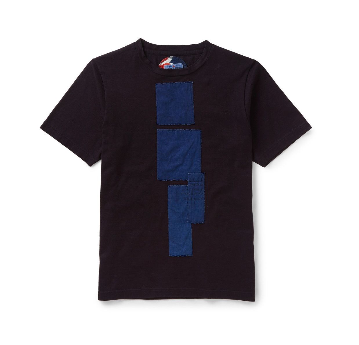 Image of Blue Blue Japan Indigo Patch T-Shirt, Men's (Size Small)