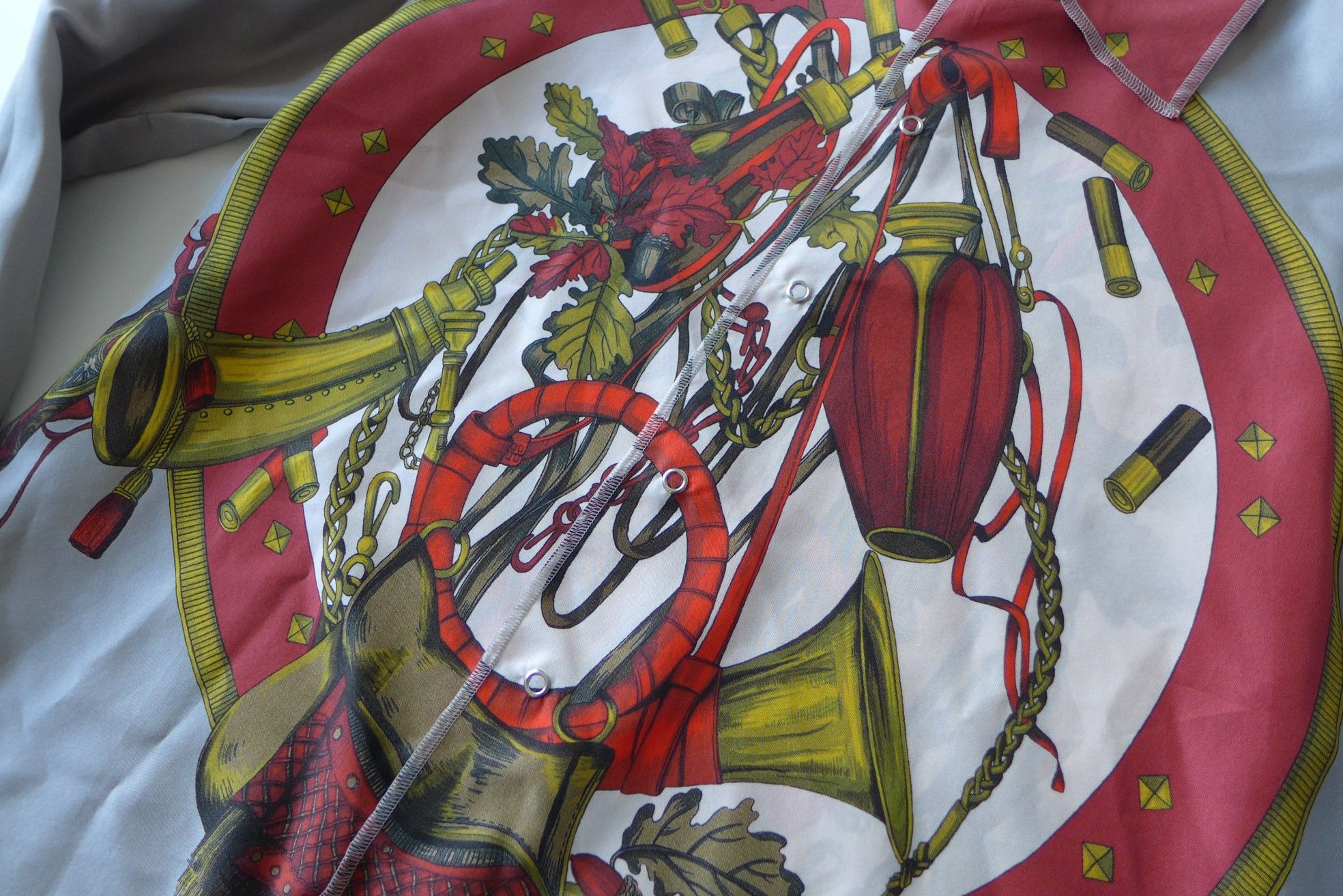 Maison Margiela Margiela SS17 Autumn Hunting Print Silk Shirt Size US M / EU 48-50 / 2 - 9 Thumbnail