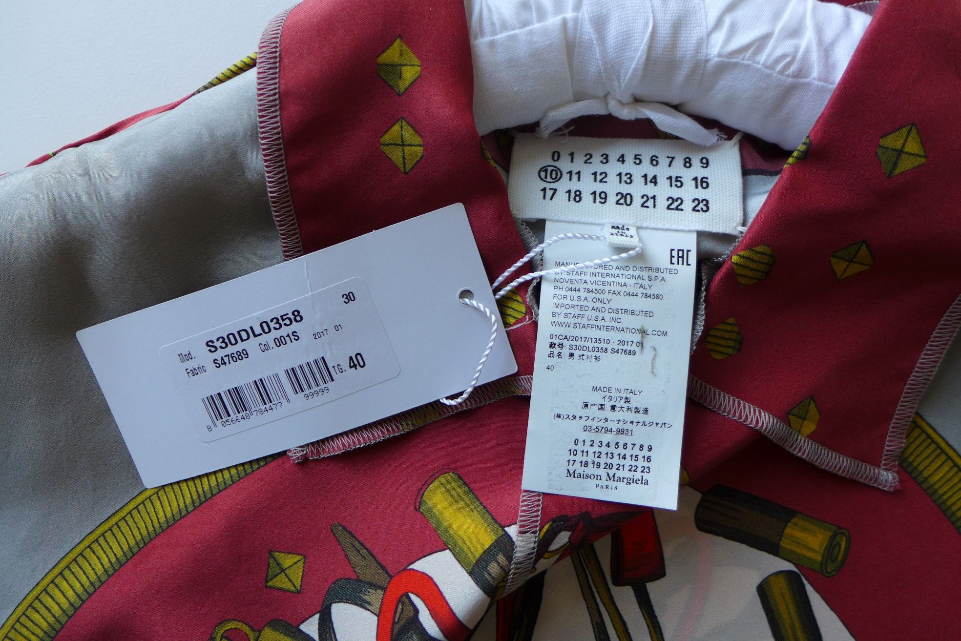 Maison Margiela Margiela SS17 Autumn Hunting Print Silk Shirt Size US M / EU 48-50 / 2 - 11 Thumbnail
