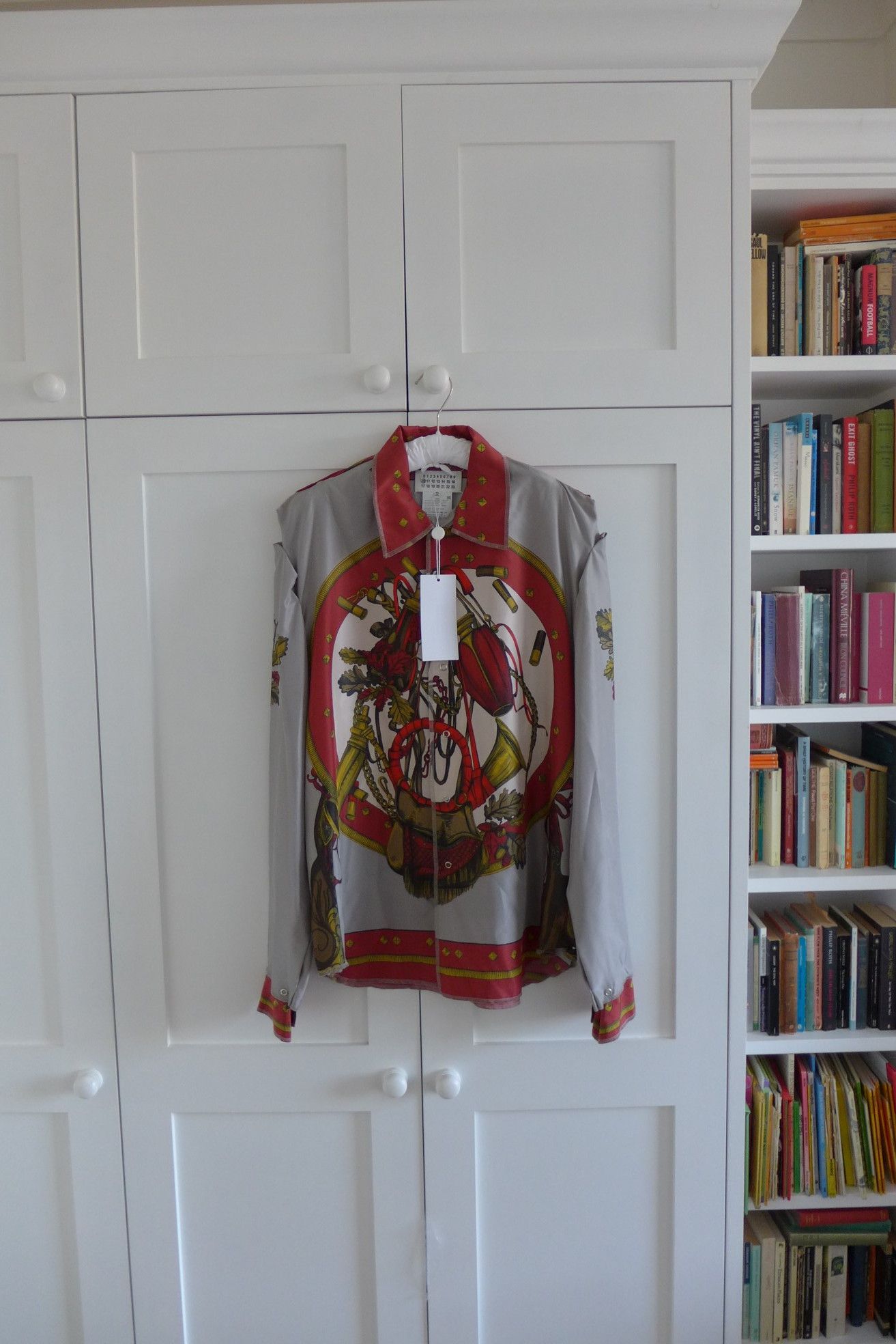 Maison Margiela Margiela SS17 Autumn Hunting Print Silk Shirt Size US M / EU 48-50 / 2 - 1 Thumbnail
