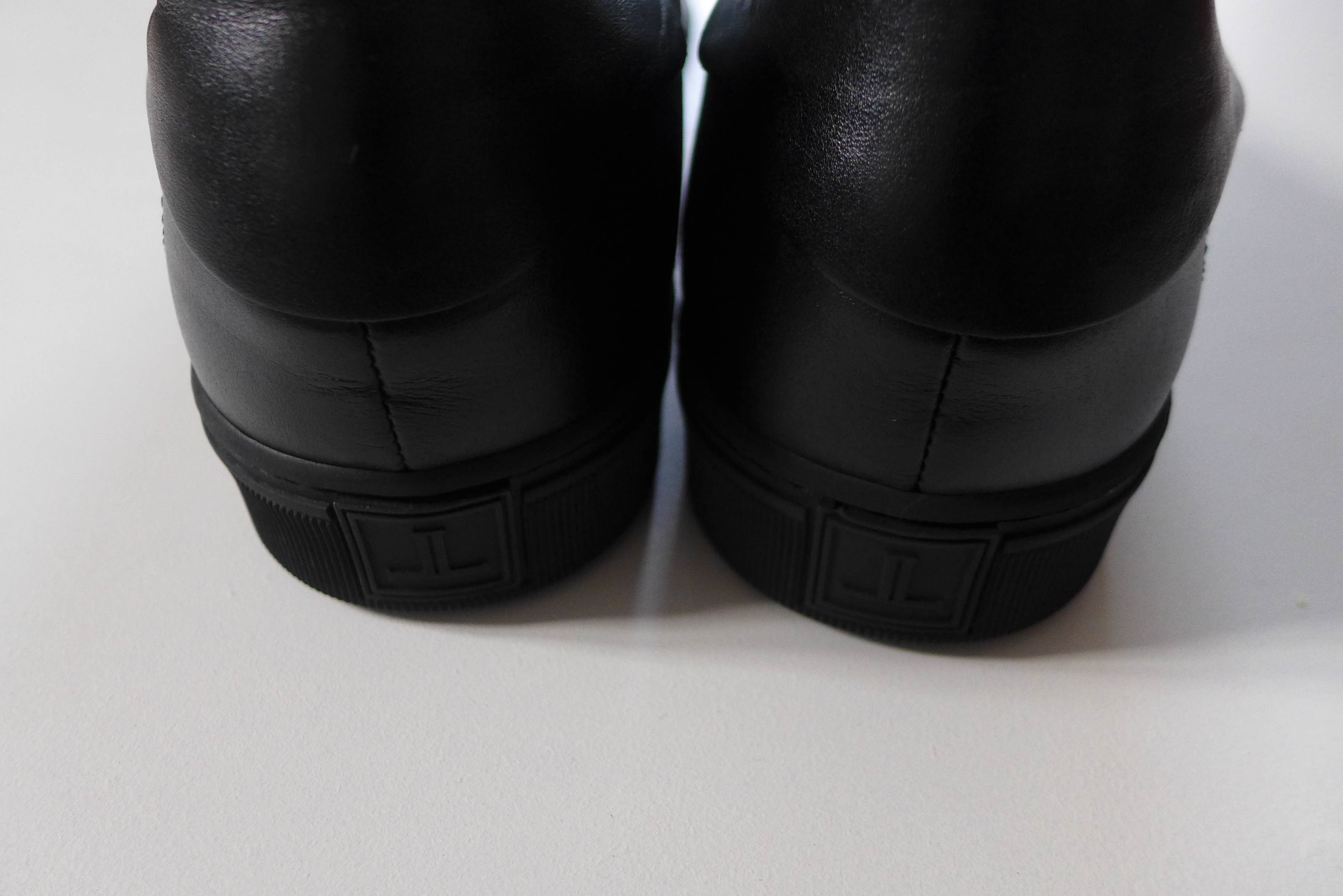 Louis Leeman Louis Leeman Sneakers - Black Leather Size US 11 / EU 44 - 9 Thumbnail