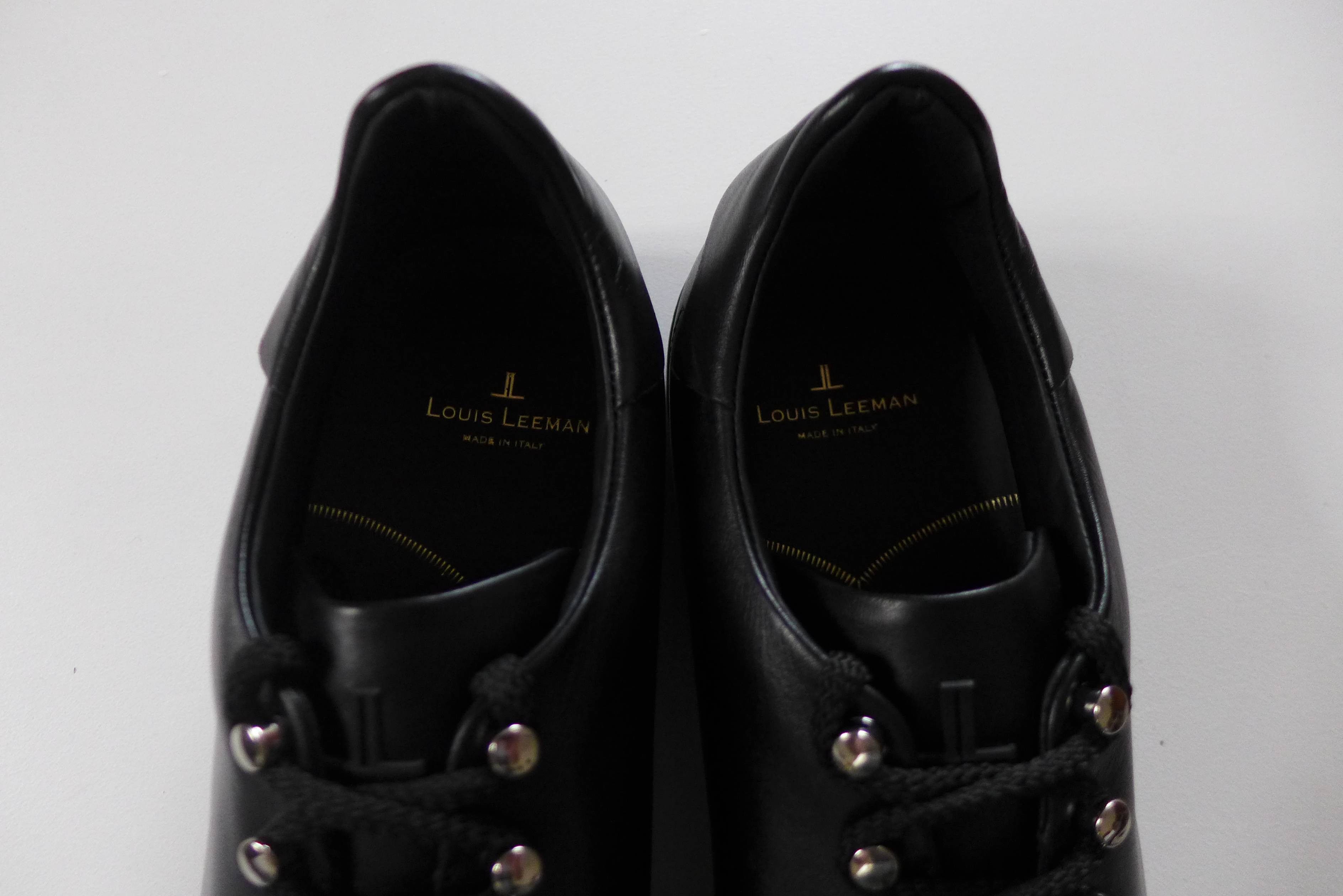 Louis Leeman Louis Leeman Sneakers - Black Leather Size US 11 / EU 44 - 6 Thumbnail