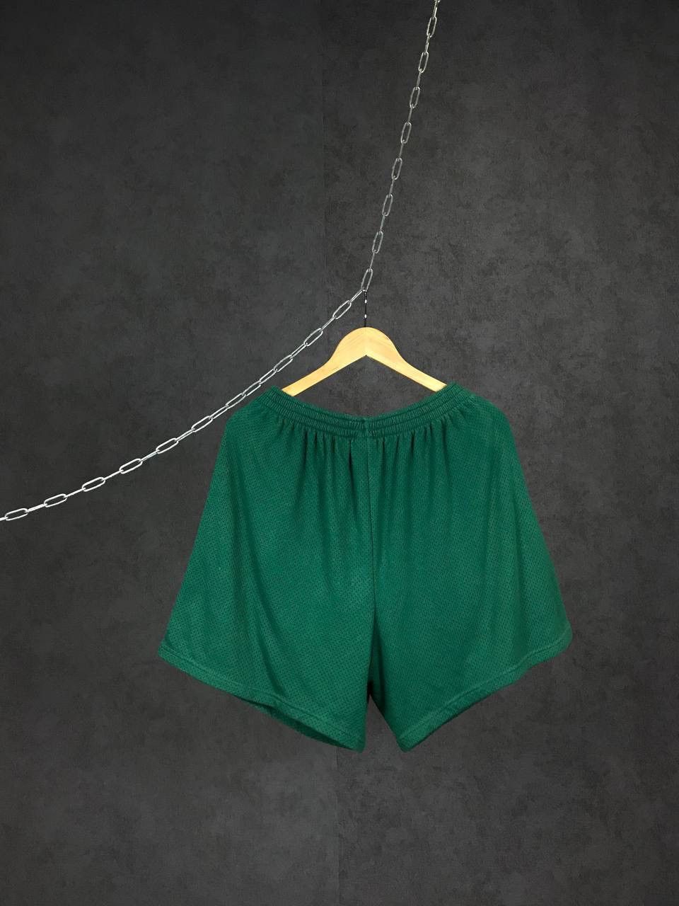 Nike Nike swoosh streetwear vintage green shorts Size US 34 / EU 50 - 6 Thumbnail