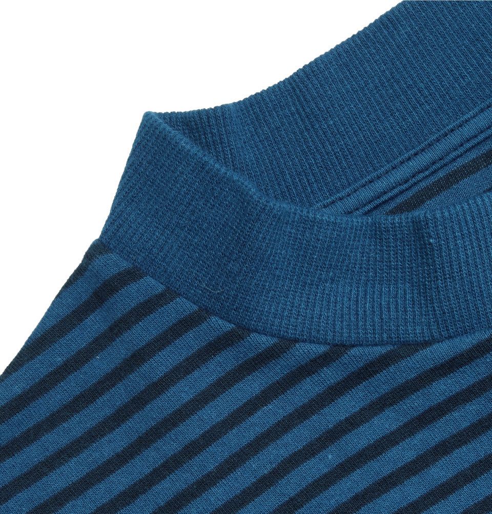 Blue Blue Japan Blue Blue Japan T-Shirt - Indigo Dyed Striped Jersey Size US L / EU 52-54 / 3 - 2 Thumbnail