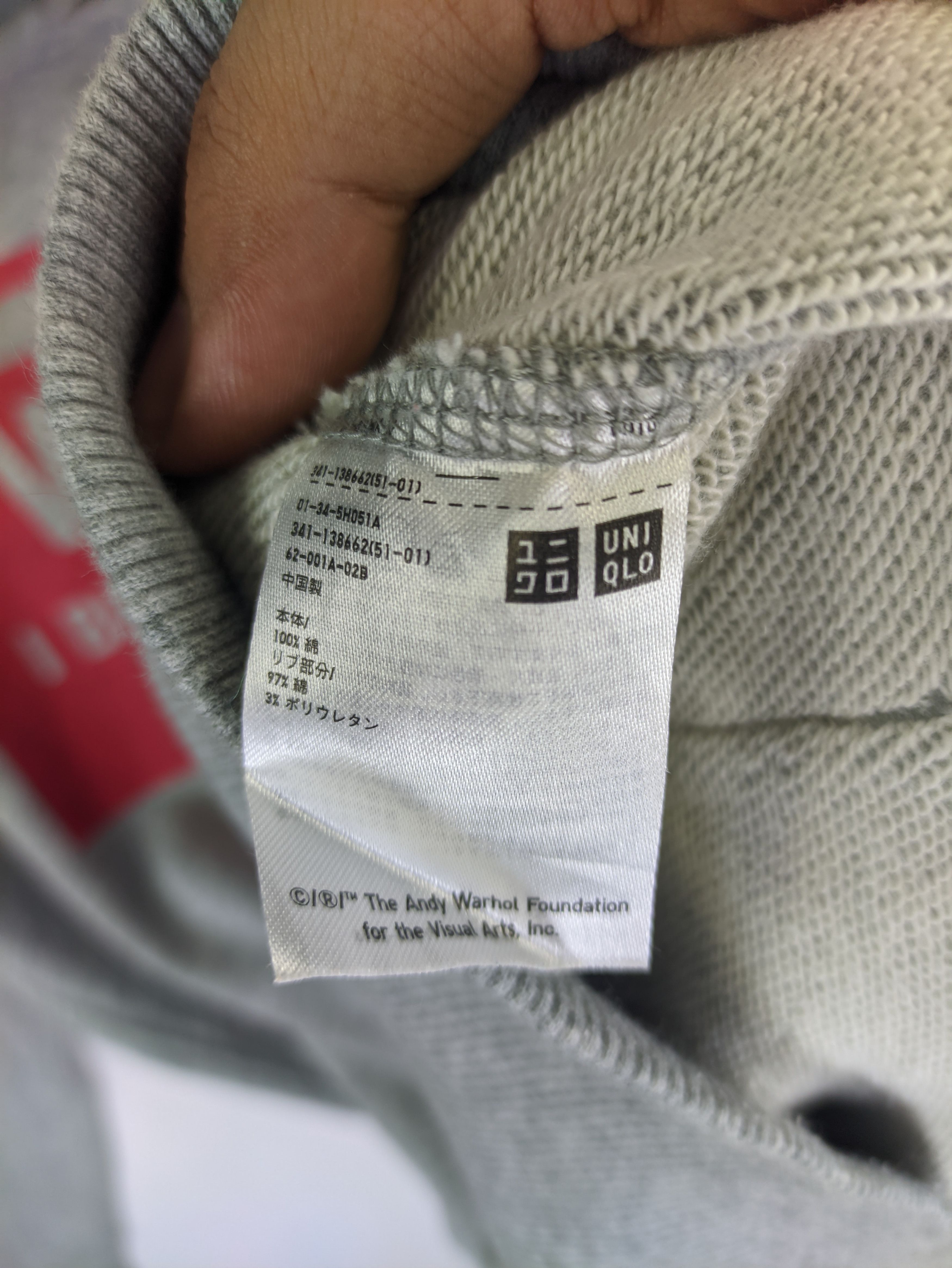 Andy Warhol × Uniqlo Steals🔥Uniqlo Andy Warhol Hoodie Pullover Size US M / EU 48-50 / 2 - 4 Thumbnail